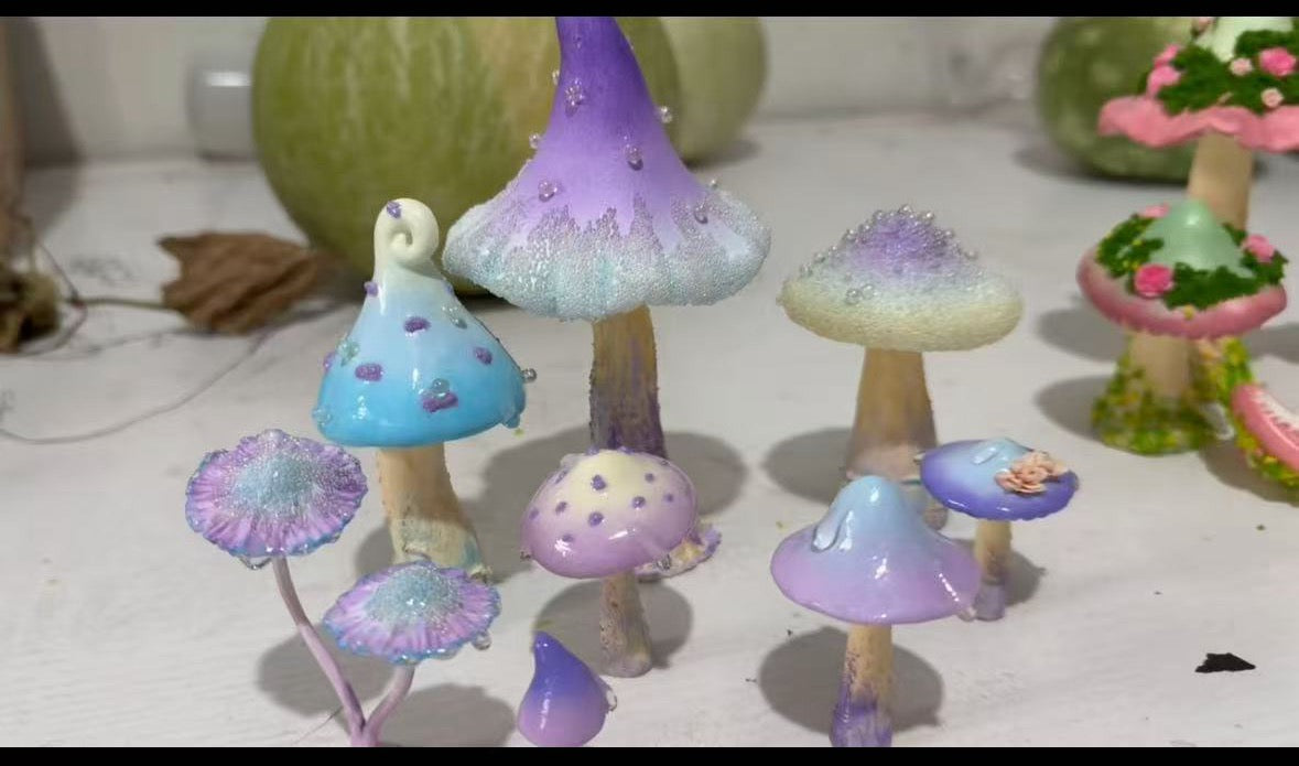Mushroom Terrarium DIY Kit | Inner Peace Series